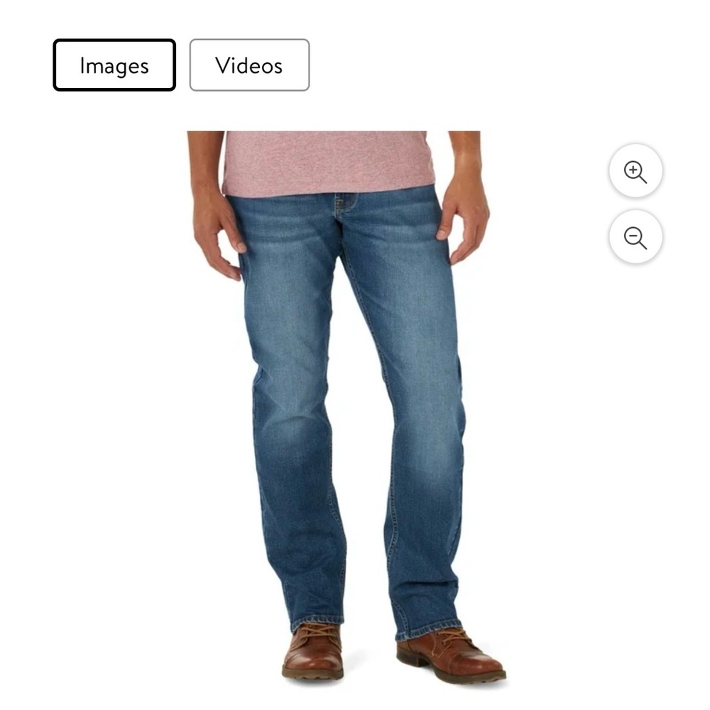 Wrangler Men's Relaxed Fit Jeans - Dark Blue